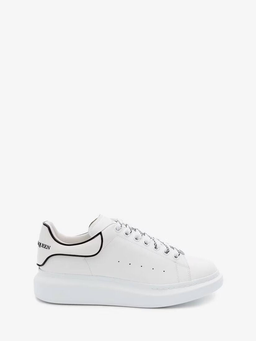 Alexander McQueen Sneaker Oversize da Uomo in Bianco/Nero