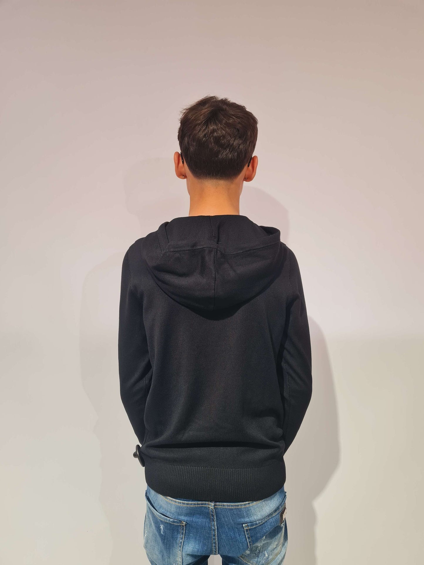 INNESCO MAGLIONE CARDIGAN CON CAPPUCCIO