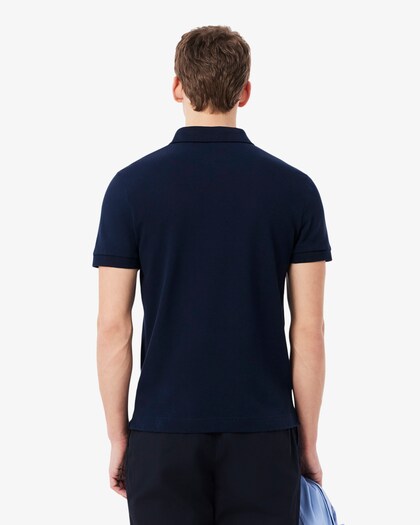 LACOSTE Polo regular fit in piqué elasticizzato Paris