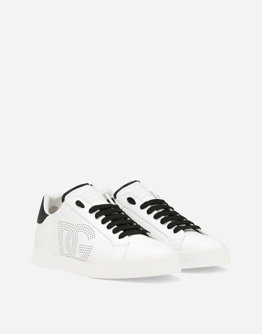 DOLCE&GABBANA Sneaker Portofino in pelle di vitello