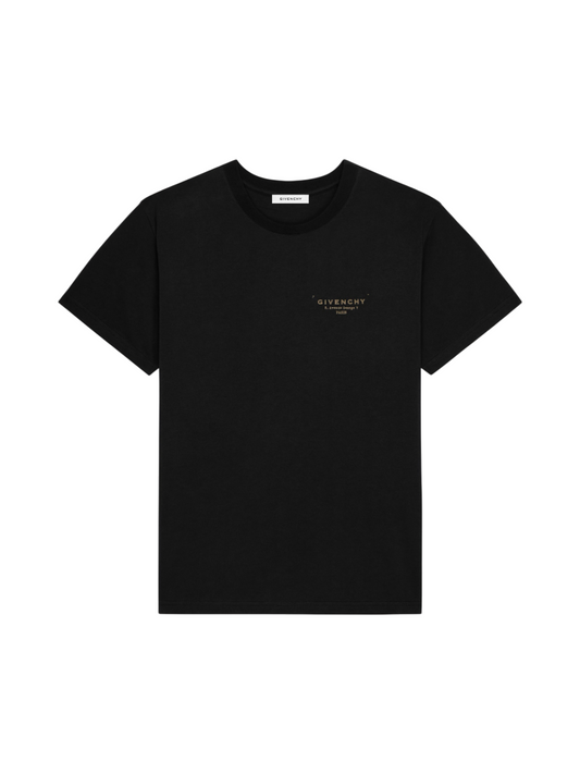 T-shirt in cotone con stampa GIVENCHY