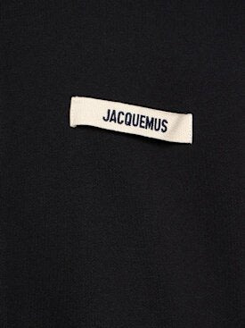 Jacquemus Felpa Le Hoodie Gros Grain con zip