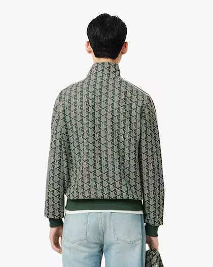 LACOSTE Giacca della tuta in jacquard con zip Paris