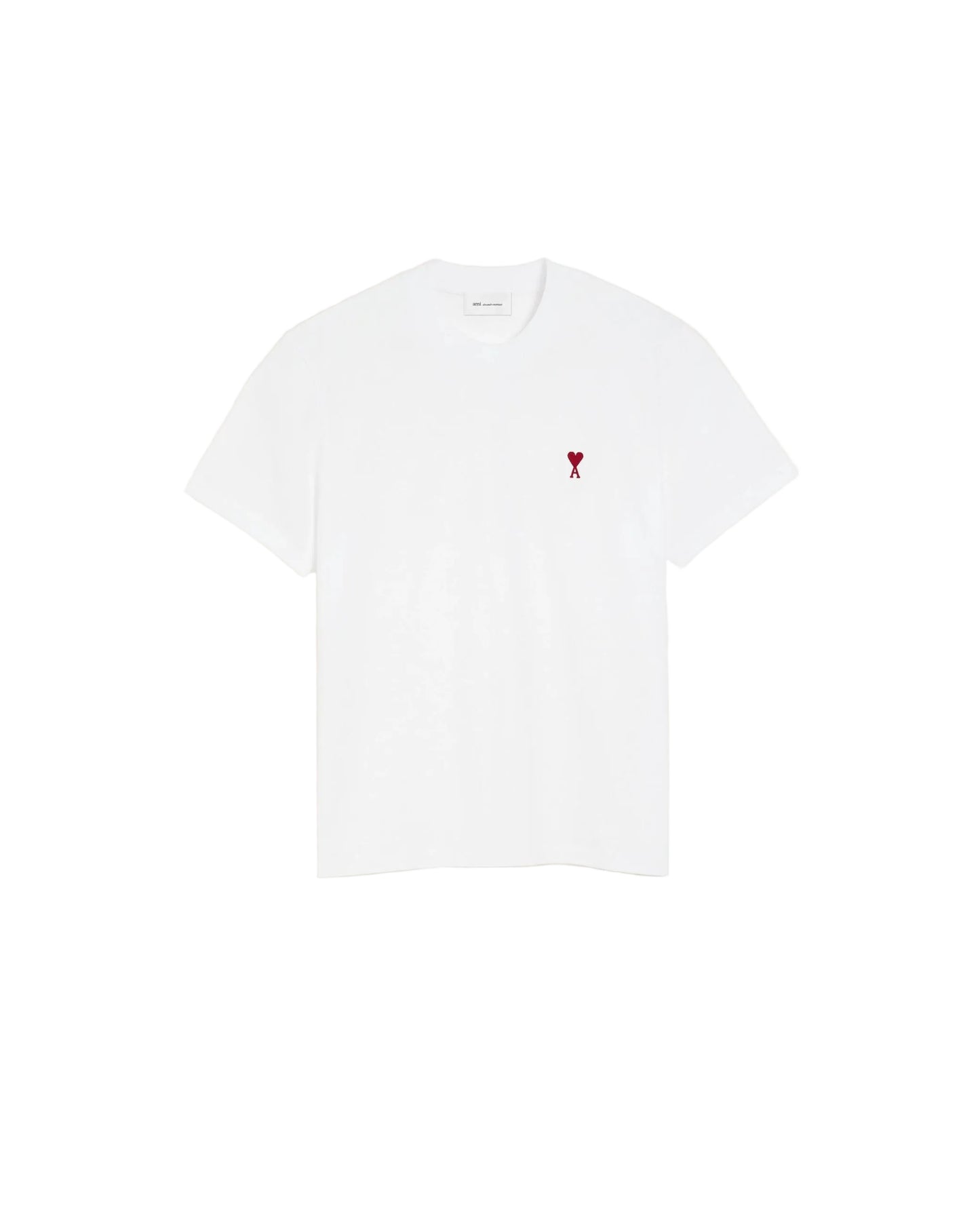 T-shirt Ami de Cœur in cotone biologico bianco