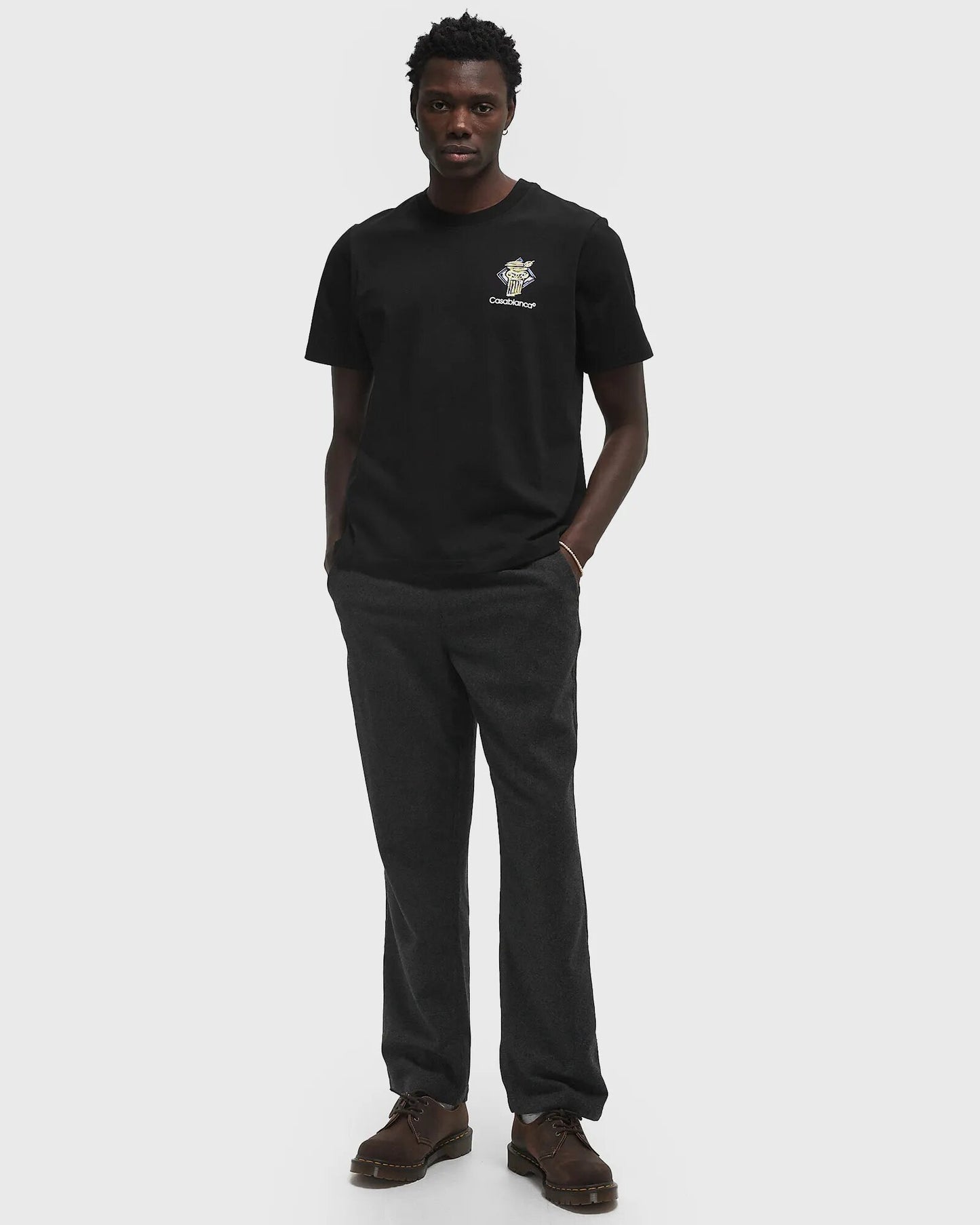 CasablancaDIAMOND COLUMN PRINTED TEE