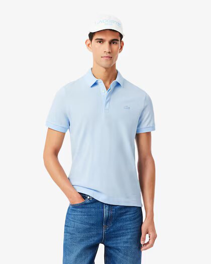 LACOSTE Polo regular fit in piqué elasticizzato Paris