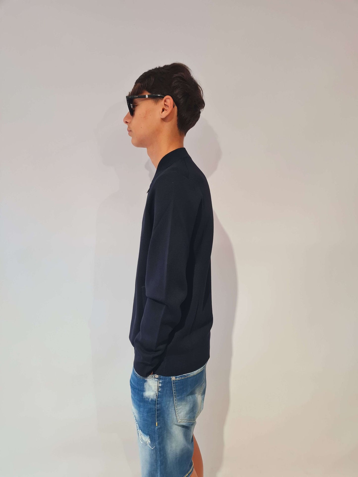 CLAQ CARDIGAN CON ZIP