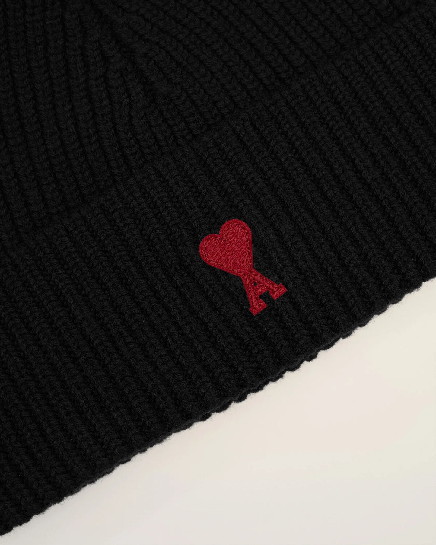 Berretto Ami de Coeur Black Wool