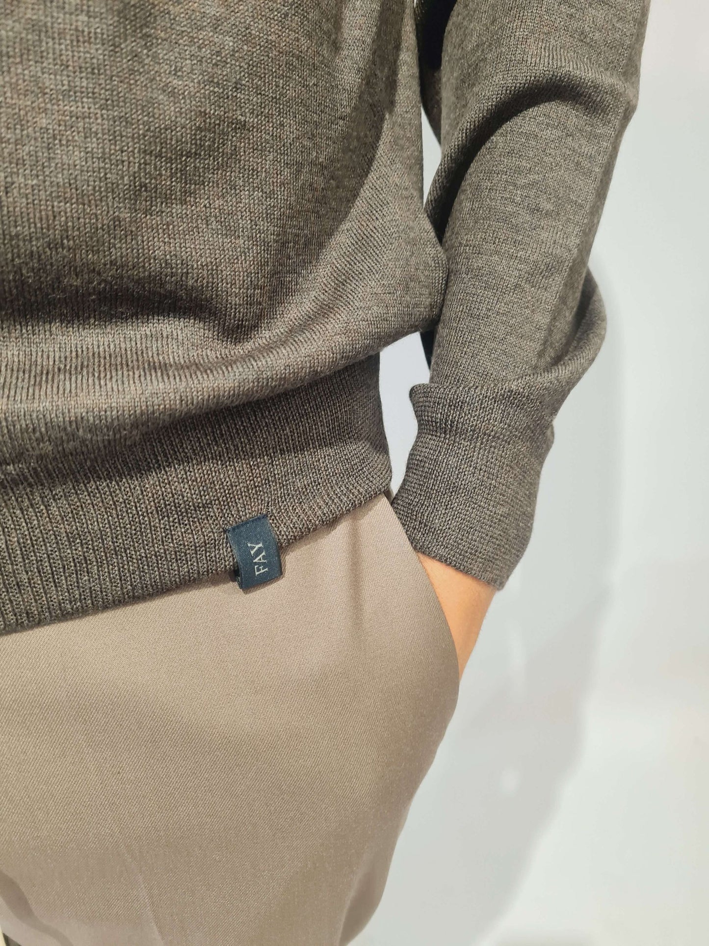 FAY Polo in Lana