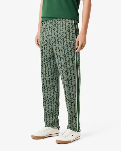 LACOSTE Pantaloni della tuta in con monogramma Paris