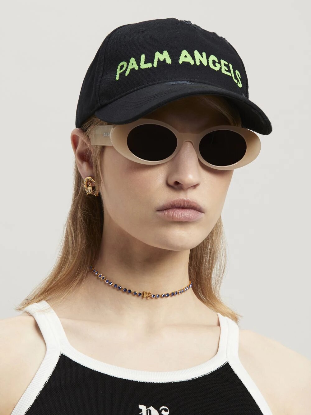 PALM ANGELS CAPPELLINO CON LOGO