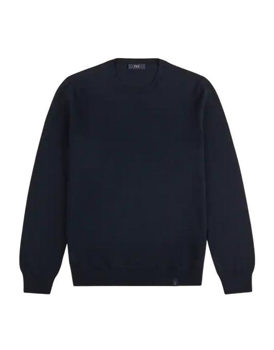 FAY Pull Girocollo in Lana