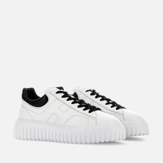 Sneakers Hogan H-Stripes Bianco Nero
