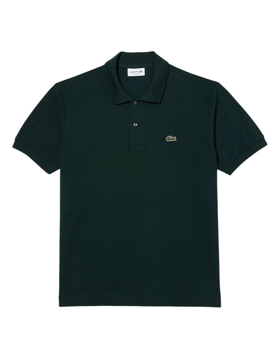 Polo slim fit in piqué L.12.12 Maniche Corte - verde scuro- Lacoste - uomo