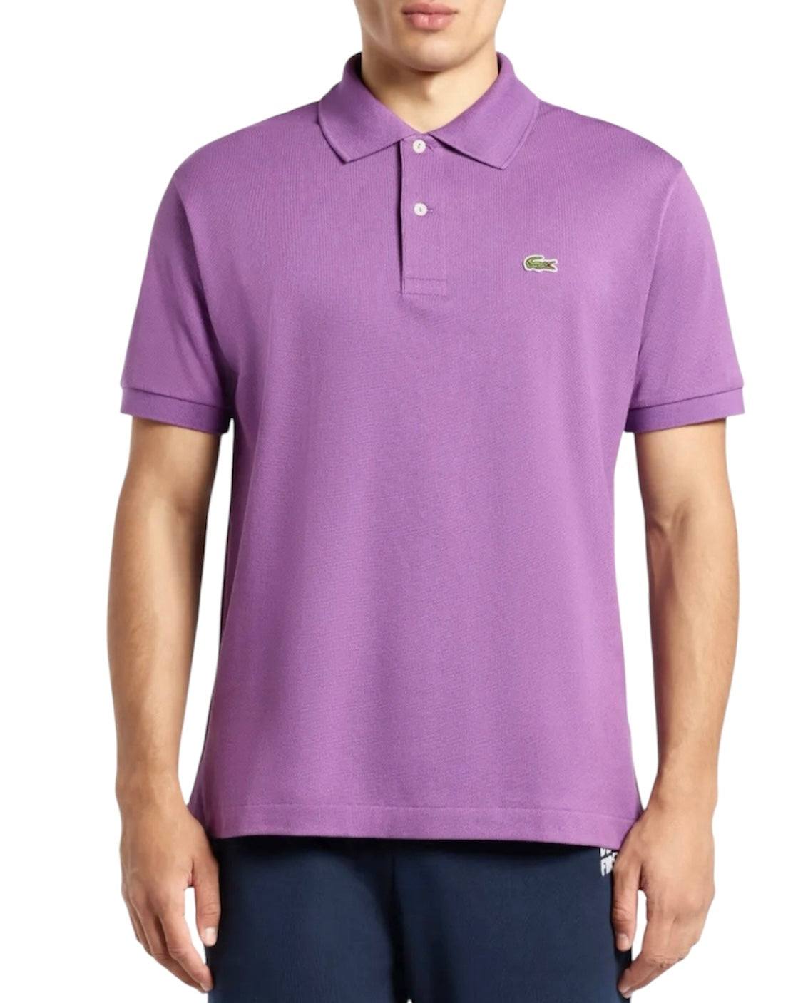 Polo dal taglio classico in piqué L.12.12 Original Maniche Corte - lilla Lacoste - Uomo