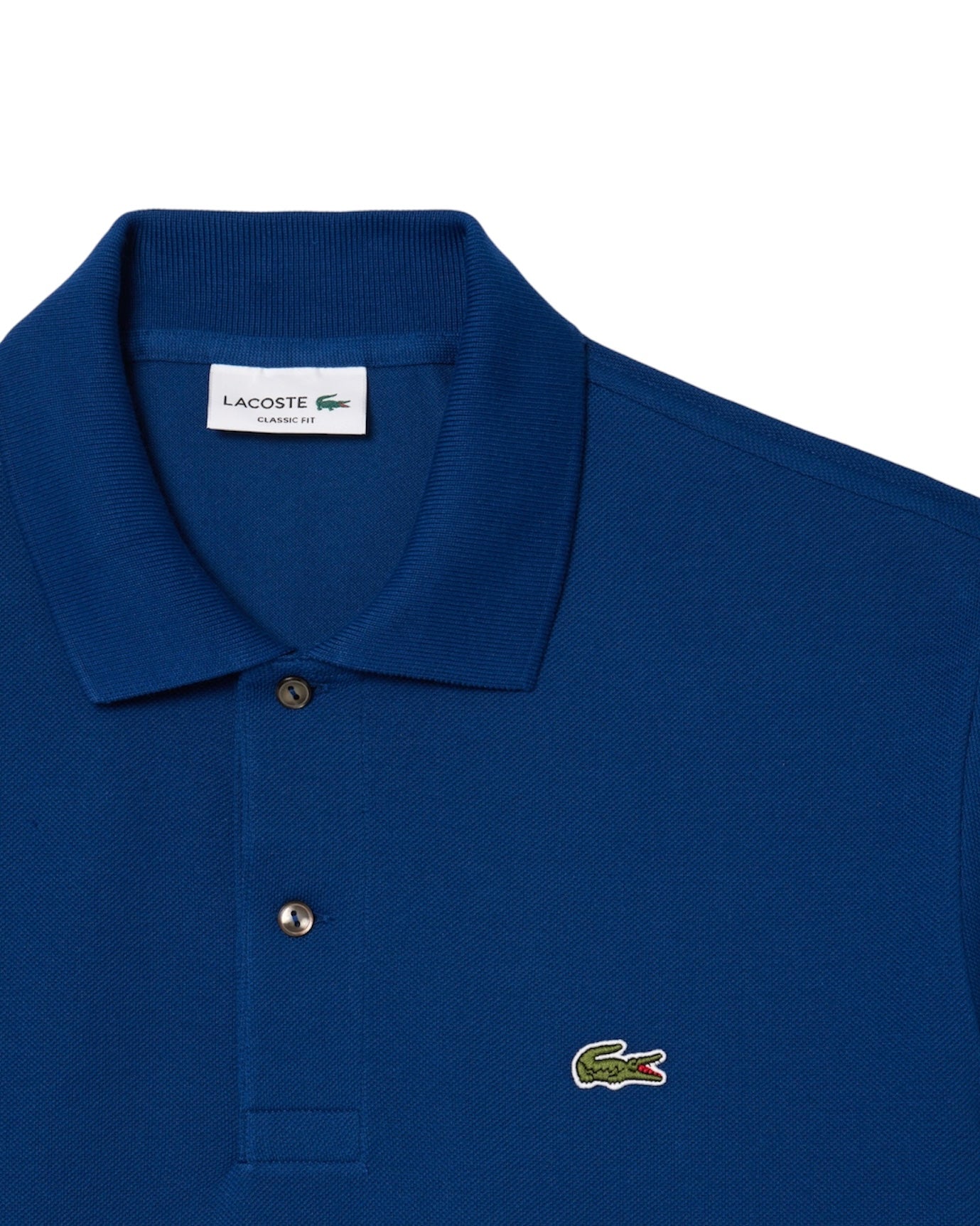 Polo slim fit in piqué L.12.12 Maniche Corte - Blu - Lacoste -