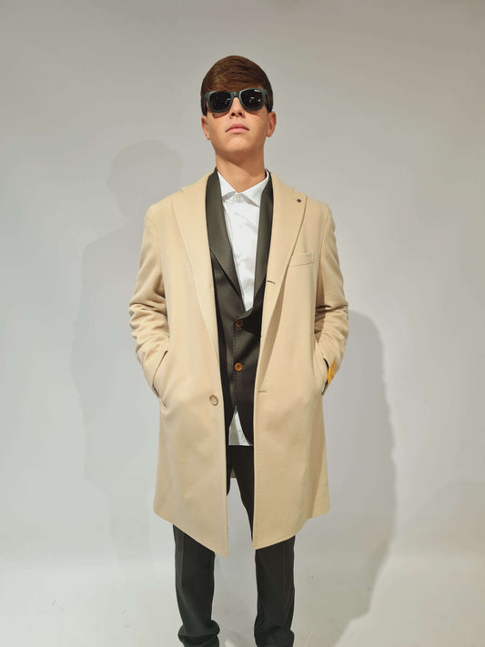 Cappotto classico Tagliatore in lana e cashmere
