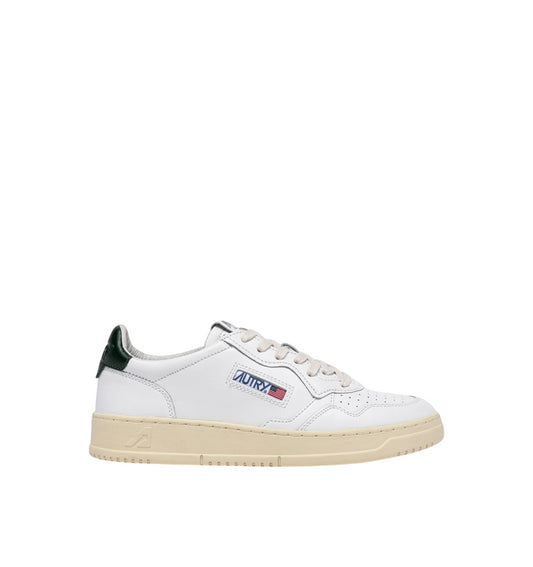 AUTRY SNEAKERS MEDALIST LOW IN PELLE BIANCA E MOUNTAIN