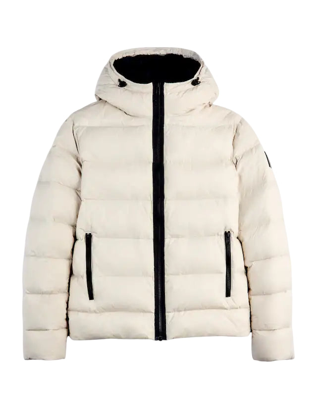 FAY Piumino Double Front in Popeline Calandrato