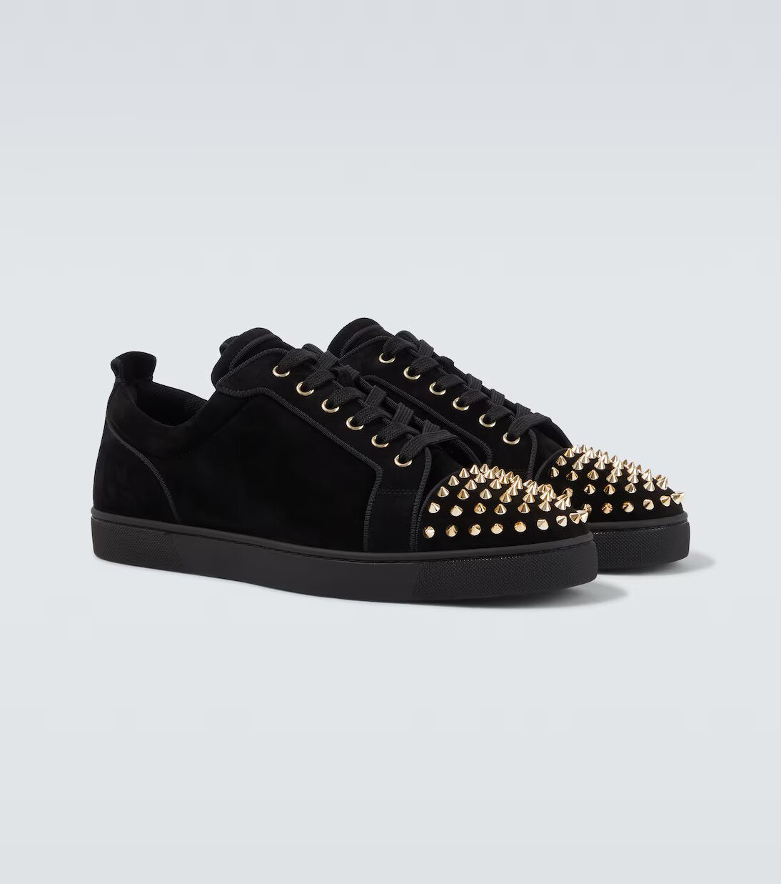 CHRISTIAN LOUBOUTIN Sneakers Louis Junior Spikes in suede