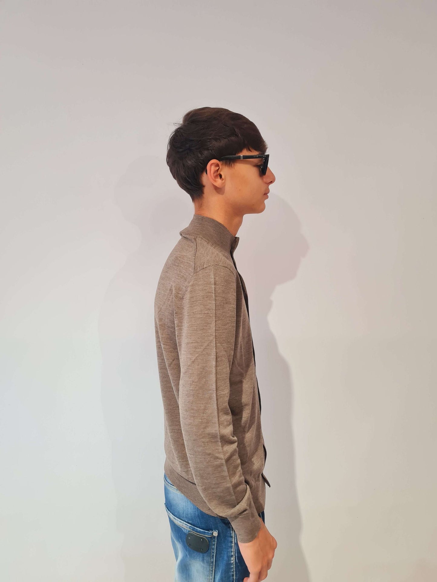 CLAQ CARDIGAN CON BOTTONI