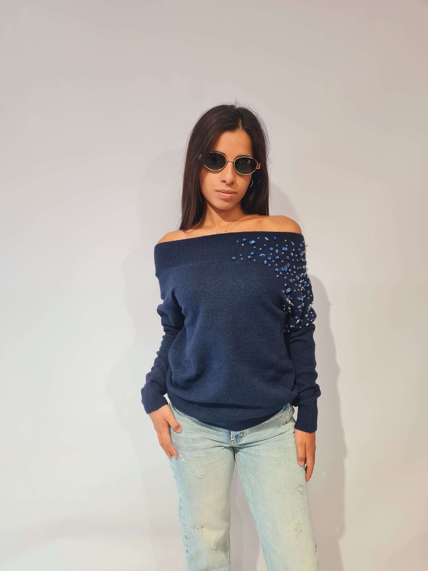 MARKUP MAGLIONE SCOLLO A BARCA