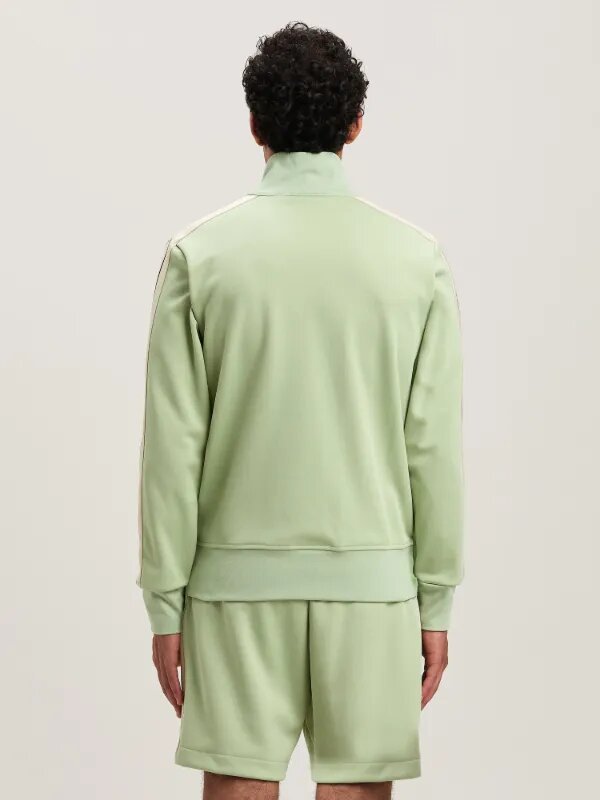Palm Angels Giacca Track con logo ricamato