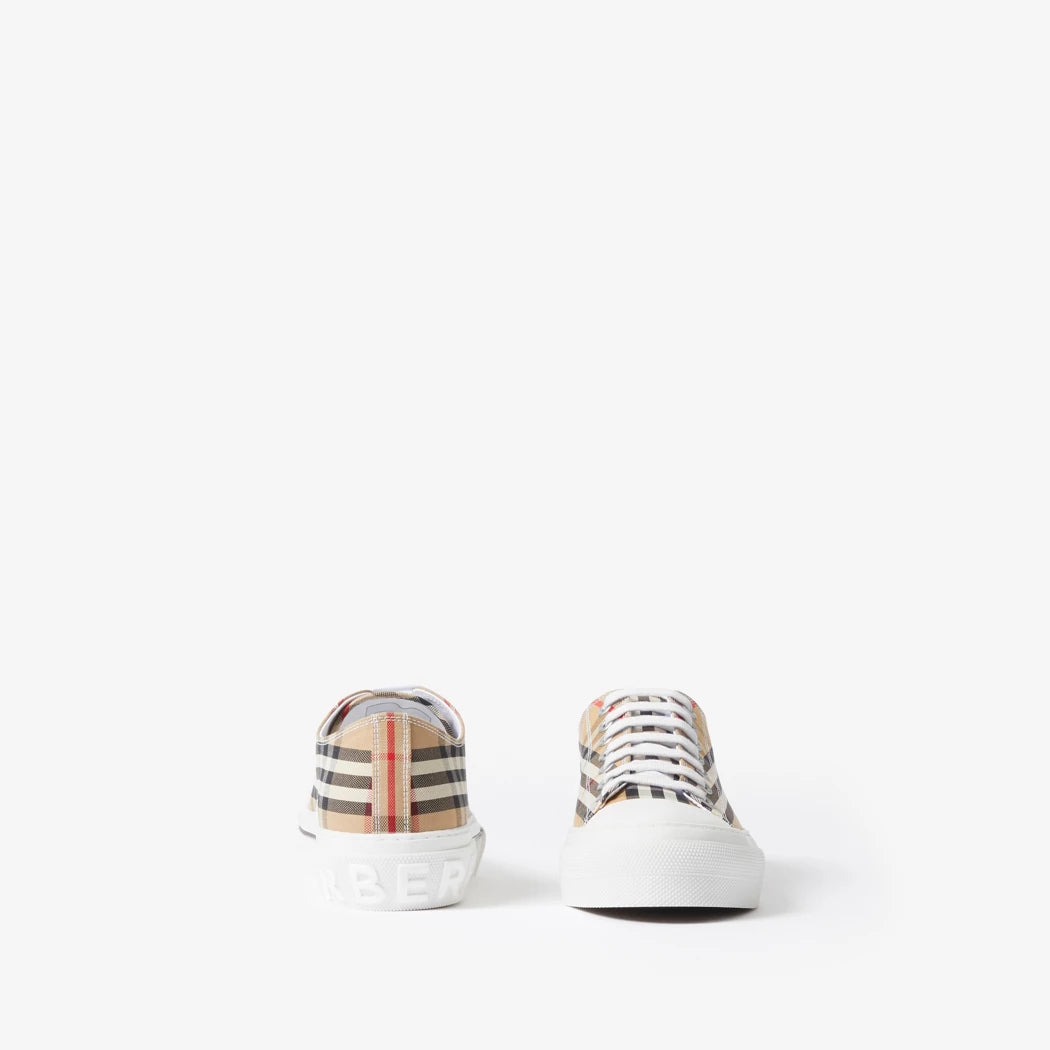Burberry Sneaker in cotone Check