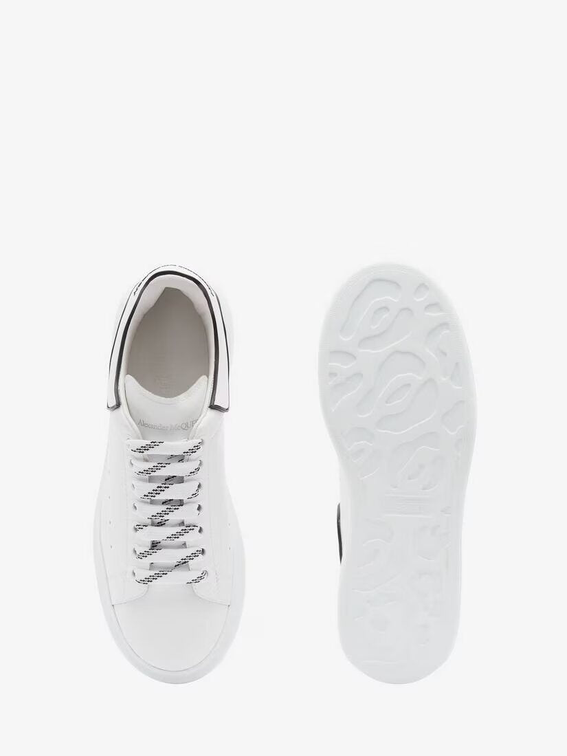 Alexander McQueen Sneaker Oversize da Uomo in Bianco/Nero
