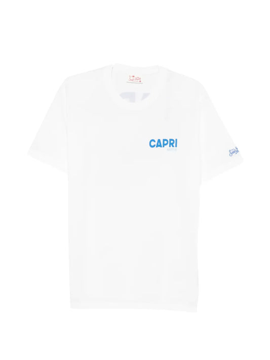 SAINT BARTH T-shirt Portland con stampa Capri habituè