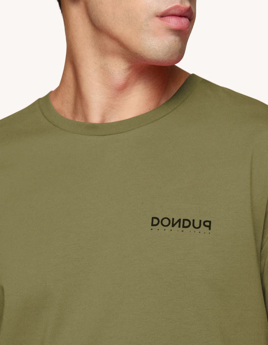 DONDUP T-shirt girocollo regular in jersey