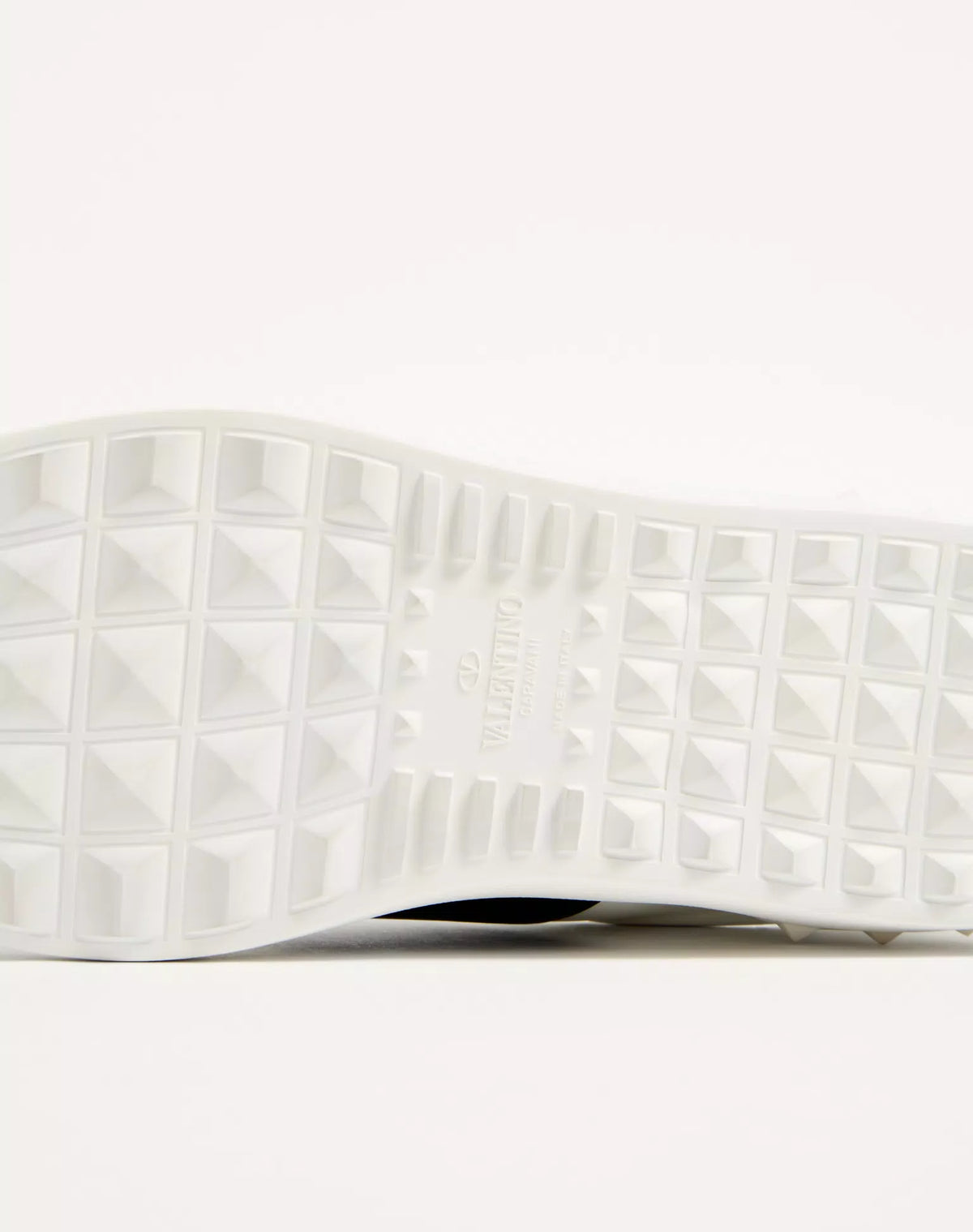 Sneaker Valentino Garavani Open in vitello bianco