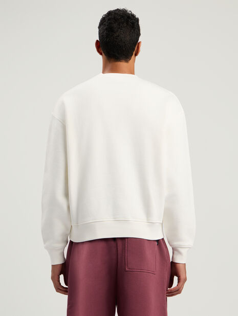 PALM ANGELS new Neck Logo Reg Crew Sweatshirt