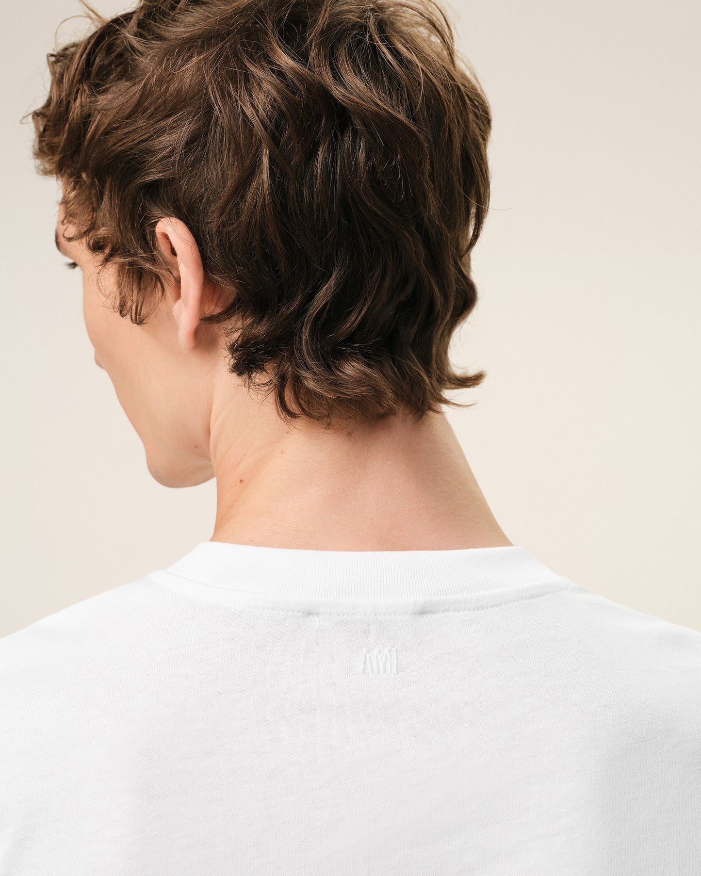 T-shirt Ami de Cœur in cotone biologico bianco