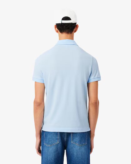 LACOSTE Polo regular fit in piqué elasticizzato Paris