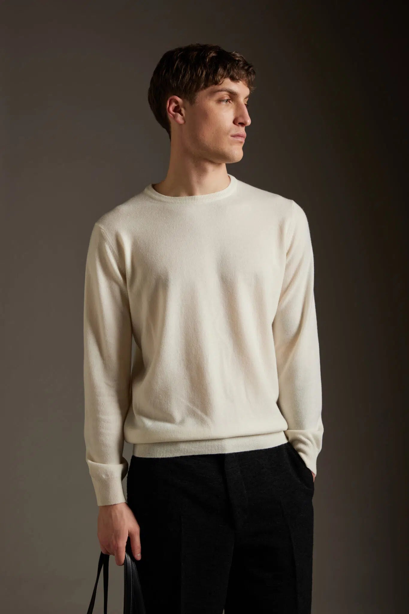 KANGRA Maglia Girocollo in Cashmere