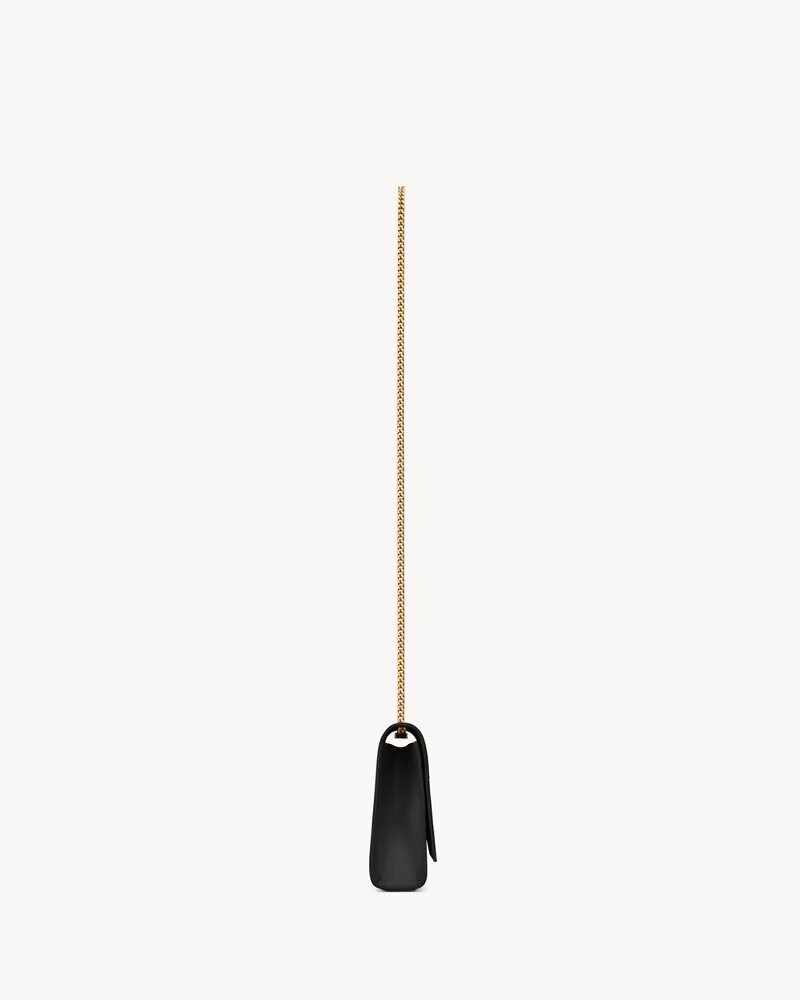 SAINT LAURENT KATE MEDIUM IN PELLE GRAIN DE POUDRE