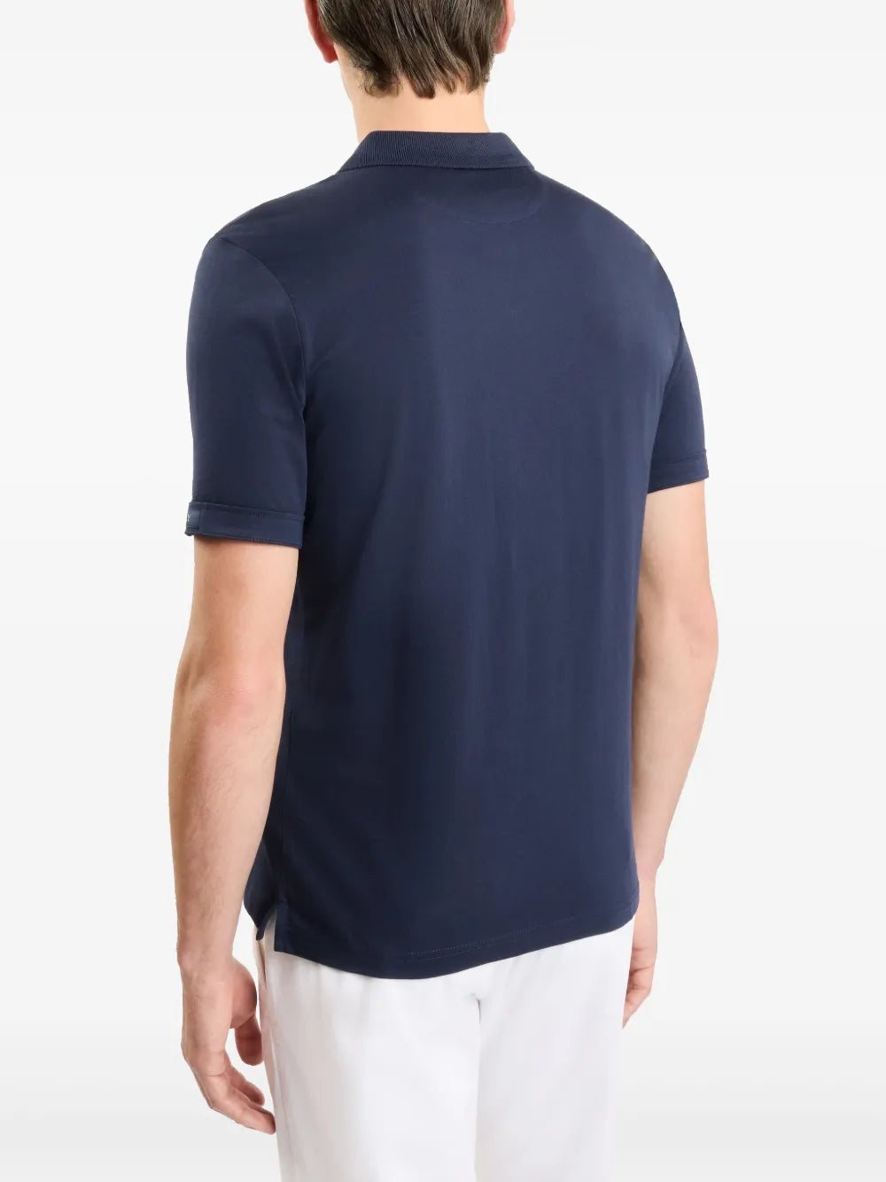 Fay Polo in cotone con ricamo logo