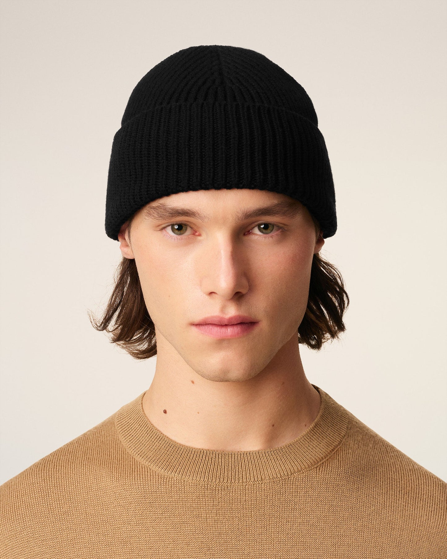 Berretto Ami de Coeur Black Wool