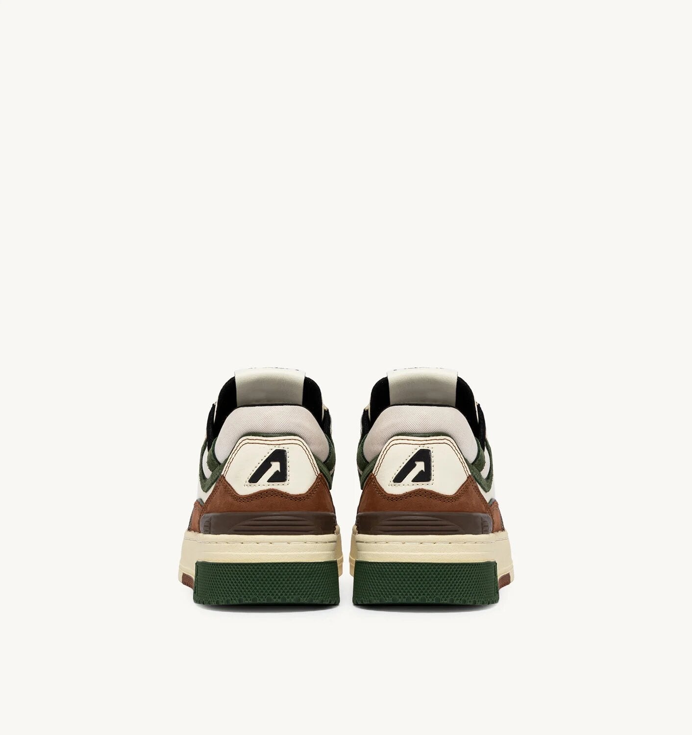 AUTRY SNEAKERS CLC LOW IN SUEDE E NABUK EBONY E MILITARY