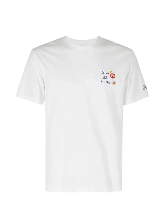 SAINT BARTH T-shirt Portofino con ricamo Sono alla Frutta