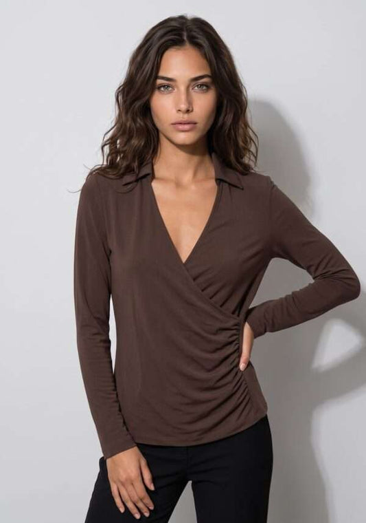 MARKUP Blusa in maglina cachemire