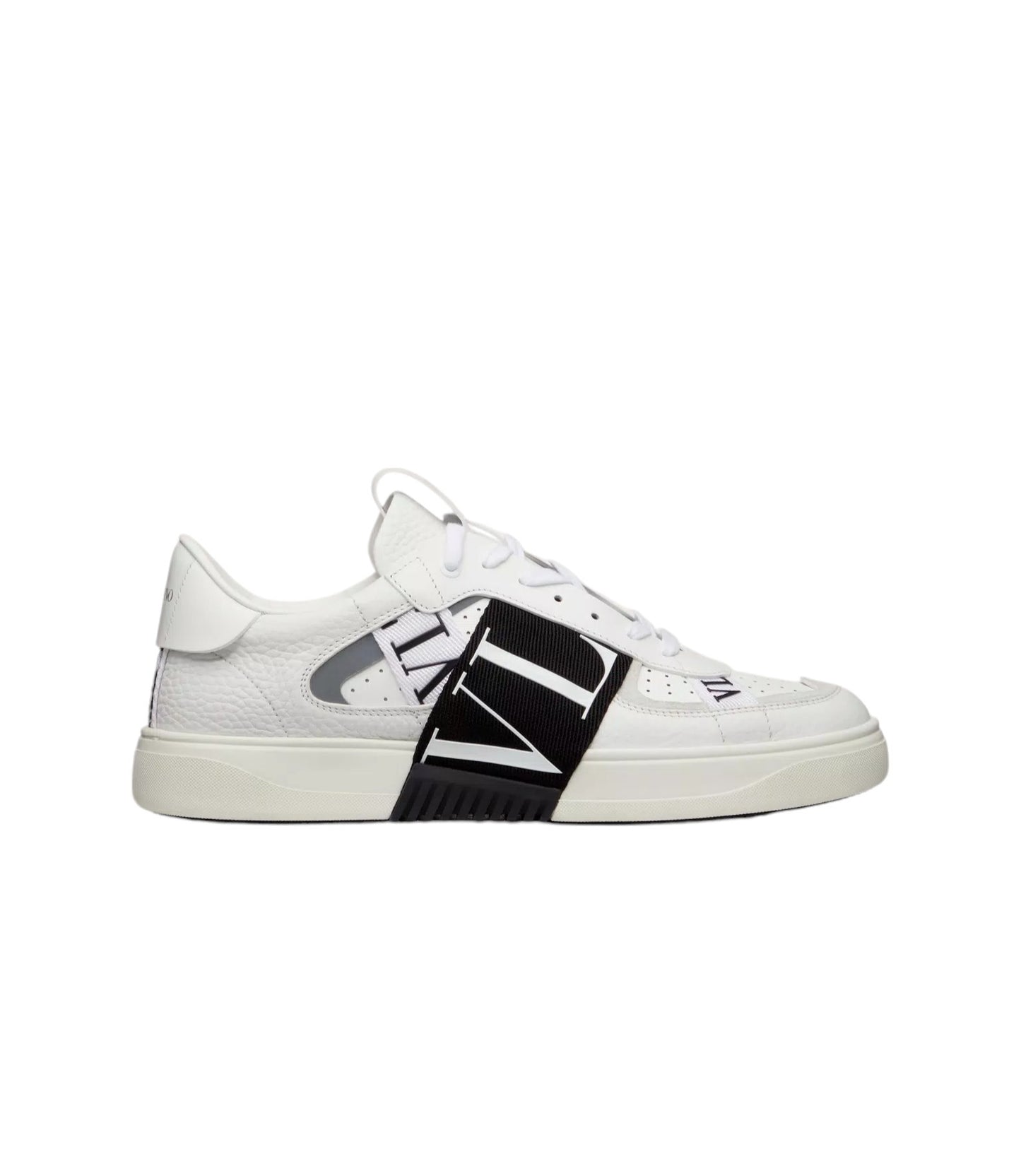 VALENTINO SNEAKER LOW-TOP VL7N IN VITELLO E NASTRI