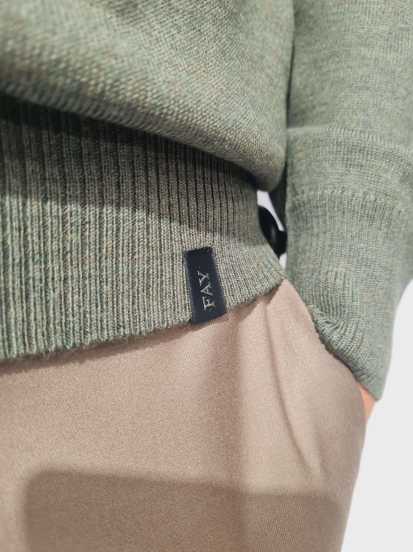 FAY Pull Girocollo in Lana