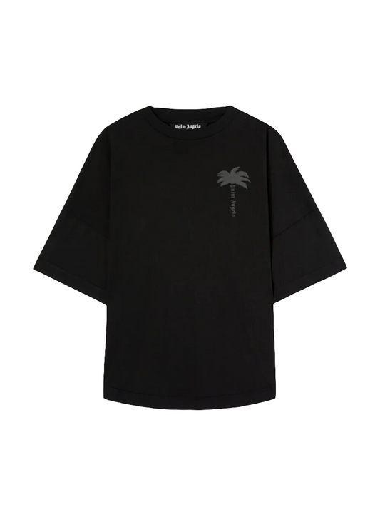 T-shirt con stampa palme oversize- PALM ANGELS