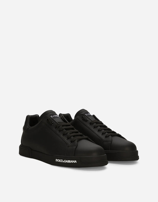 Sneaker Portofino in vitello nappato