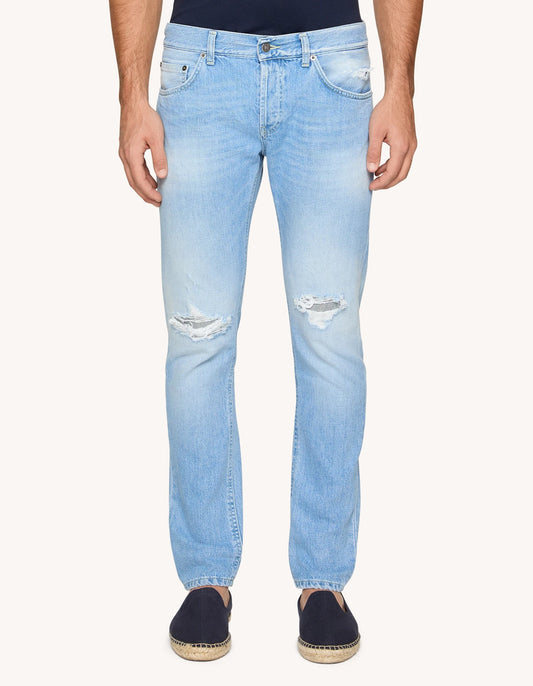 DONDUP Jeans Mius slim in denim fisso