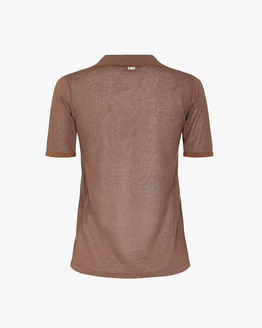 Polo profili lurex