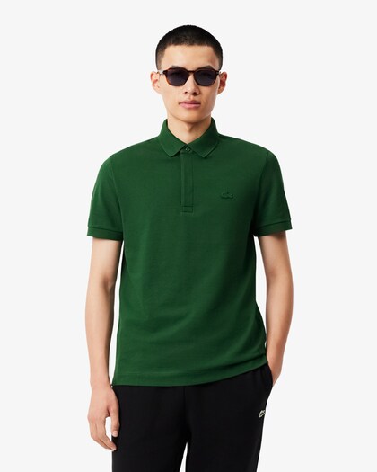LACOSTE Polo regular fit in piqué elasticizzato Paris