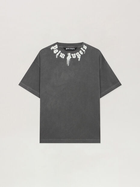 PALM ANGELS new Neck Logo Regular T-Shirt